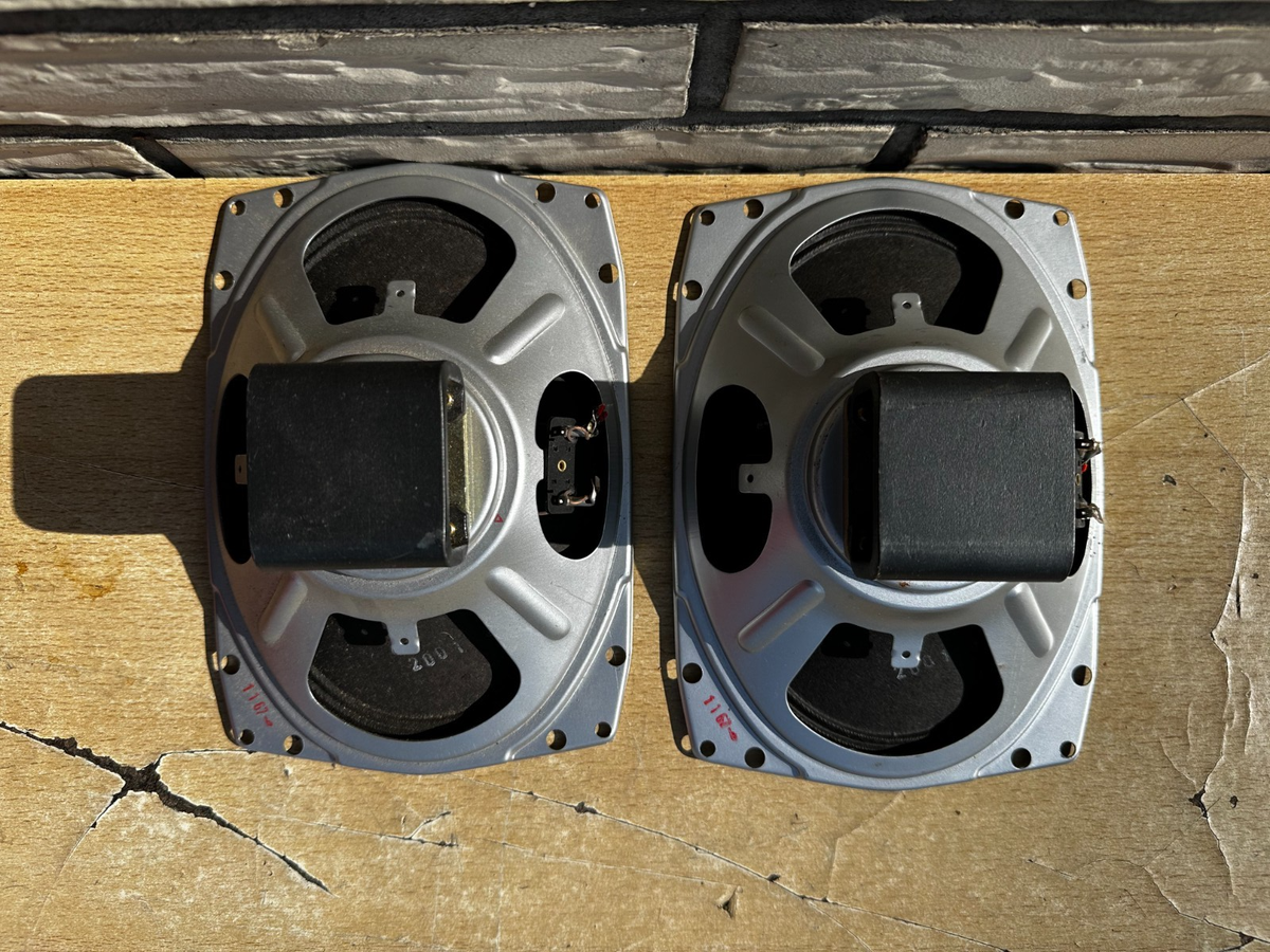 pair Isophon Berlin Alnico magnet full range speaker vintage audio