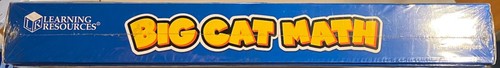 Learning Resources ~ "Big Cat Math" ~ Ages 6+ ~ Grades 1+ ~ 2-4 Players ~ Sealed - Picture 2 of 4