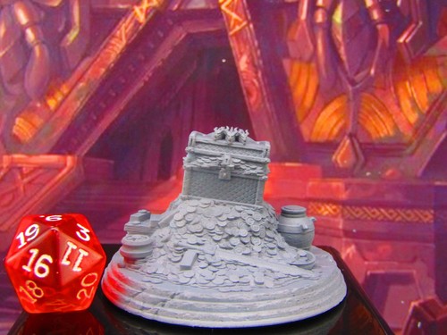 Dragon's Treasure Pile Trove Scatter Terrain Scenery Mini Miniature Model - Picture 2 of 6