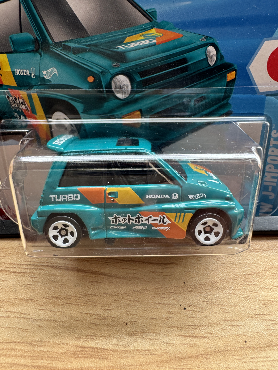 Hot Wheels 1985 HONDA CITY TURBO II 2025 141/250 TREASURE HUNT