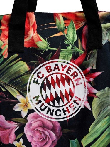 FC Bayern München Strandtasche - Floral - Tasche Shopping Bag FCB - Bild 4 von 5