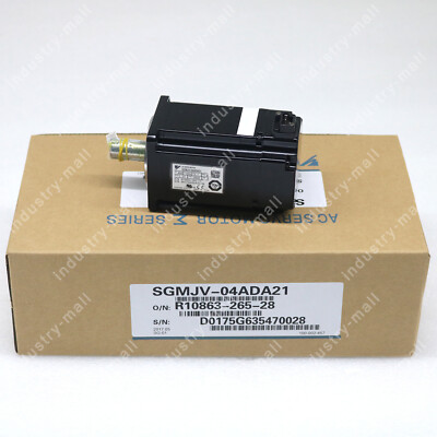 Servomotore YASKAWA SGMJV-04ADA21 1PZ Nuovo In Scatola - AC SERVO MOTOR Japan - Foto 2