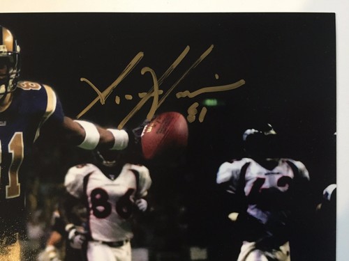 Foto firmata Az-Zahir Hakim 8x10 COA iscrizioni autografo Az Rams Warner - Foto 2 di 5
