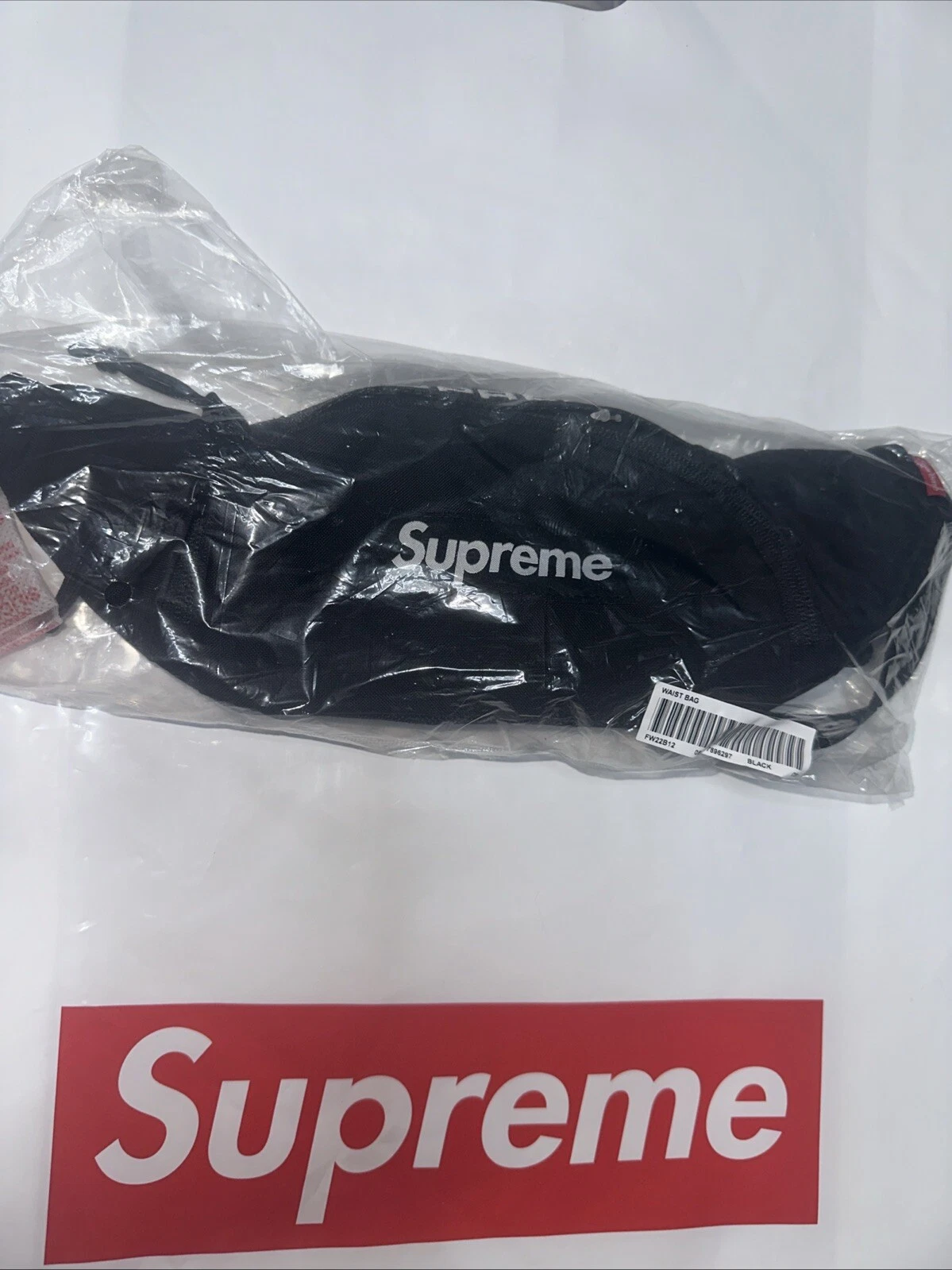 Sac taille Supreme FW22   Noir