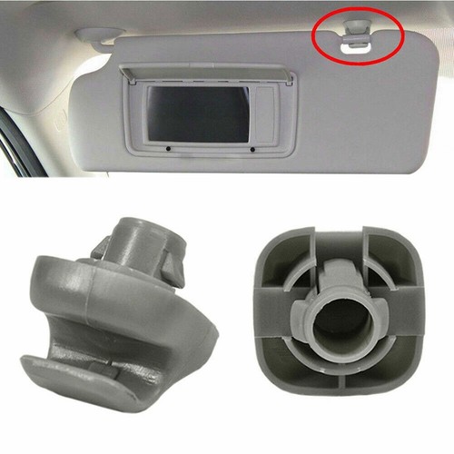 2x For Honda Civic Accord Civic CR-V Element Sun Visor Bracket Hook Clip Hangers - Picture 4 of 6
