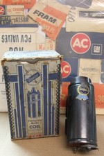 Vintage Nos Ignition Coil Tungsten Lc26 1941 - 1947 V6 Chevrolet
