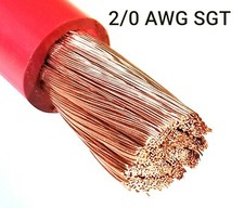 20 Gauge Battery Cable Red Sae J1127 Sgt Automotive Power Wire Sold Per Foot