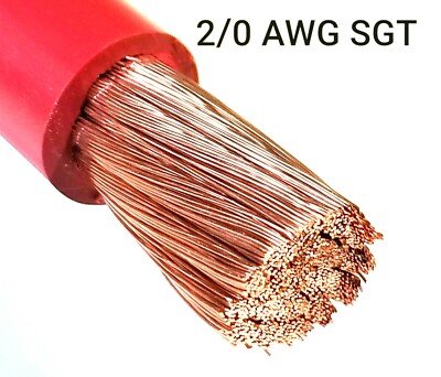 1 Gauge Battery Cable RED SAE J1127 SGT Automotive Power Wire MADE IN - Foto 5