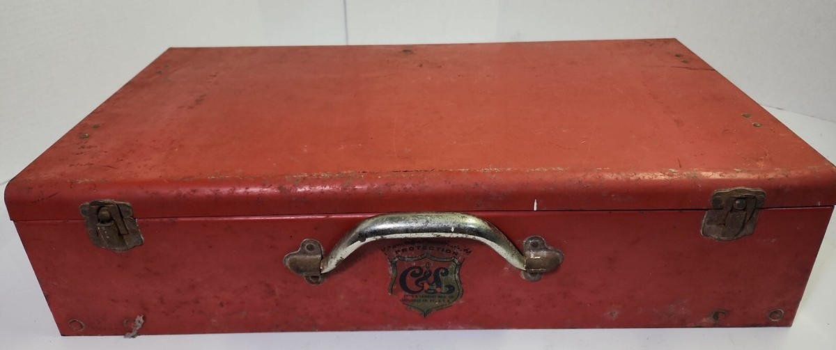 Clayton & Lambert Red Propane Camp Stove Rare Coleman Style