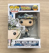 Funko Pop Regreso al Futuro Doc Con Casco #959 + Protector Gratis