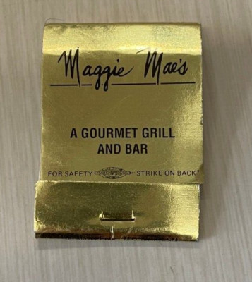 Vintage Maggie Mae's Grill & Bar Restaurant Matchbook Lake Ozark MO Rare
