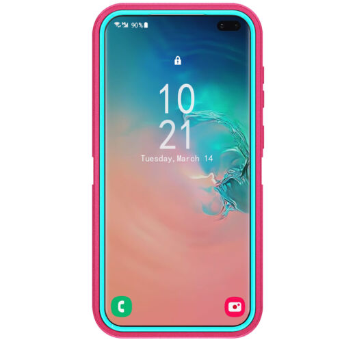Für Samsung Galaxy S10/S10E/S10 Plus Hybrid Hülle Stoßfest Robust Cover - Bild 40 von 69