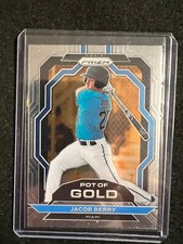 2023 Panini Prizm Baseball Pot of Gold Jacob Berry #PG10 Miami Marlins 🔥🔥
