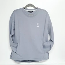 Levelwear Verve Women's Gray Pullover Top TPC Seagrass Size L Golf Pockets