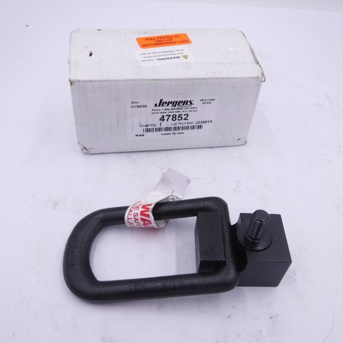 Jergens 47852 Hoist Ring, Side Swivel M12 725 Kg Load Capacity Black eBay