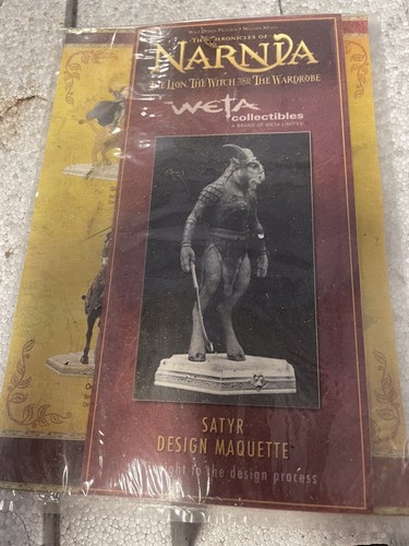 Chronicles Of Narnia Satyr Design 14" Maquette Sculpture Weta Collectible Statue - Picture 5 of 6