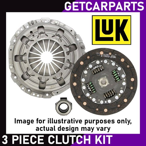 LuK Clutch Kit for Fiat 500 (312) 1.2 / 1.3 / 1.4 from 20082020 Part