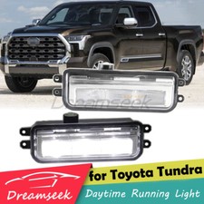 LED Fog Light Driving Lamp for Toyota Tundra 2022+ Daytime Running DRL Headlight