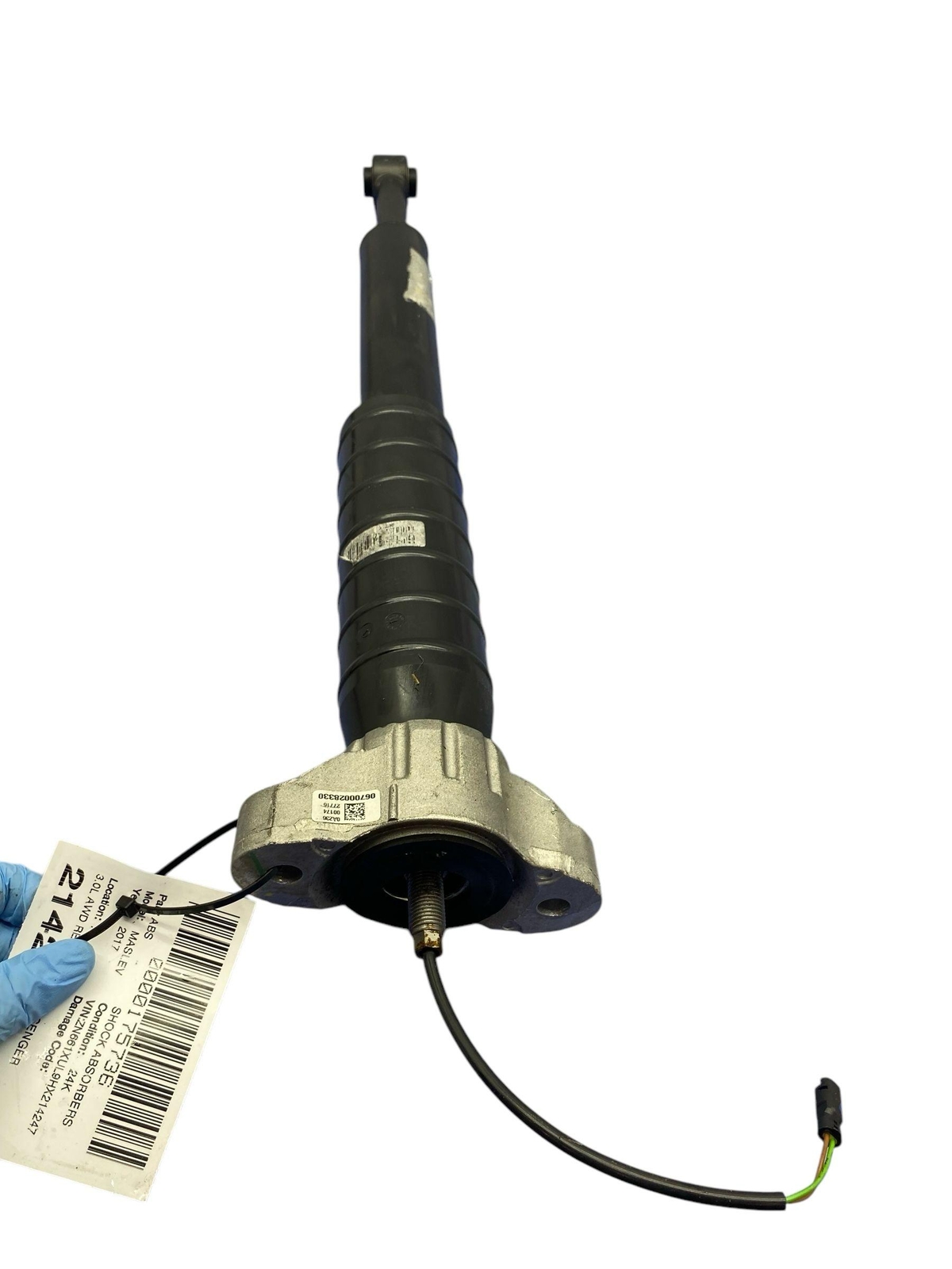 2017-2022 MASERATI LEVANTE M161 3.0L AWD REAR RIGHT SHOCK ABSORBER STRUT *24K*