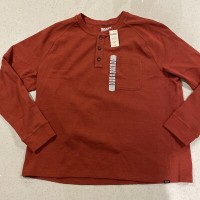 Duluth Trading Men's Burly Thermal Sherpa-Lined Shirt Jacket