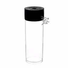 Black Lid Capsule Tube for all "A" Direct Fit AirTite Coin Holders Qty: 1