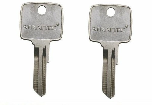 Qty 2 Mack Key Blank Ignition Door Big Semi Truck 18 Wheeler Strattec 322710