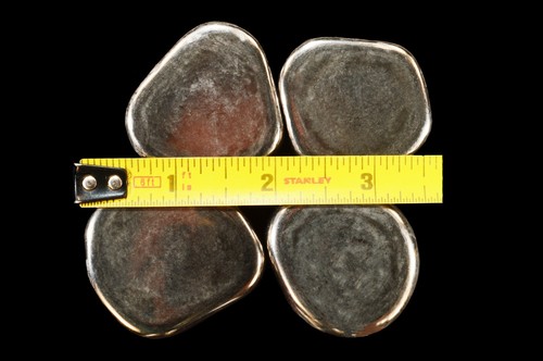 Hematita magnética plateada caída 1 1/2" cristal natural curación metafísica - Imagen 3 de 4