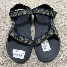 Teva Hurricane XLT2 Outdoor River Sandals Black Orange Youth Size 6