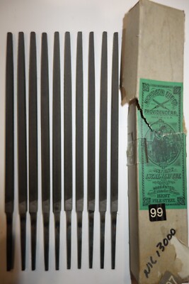 1 Vintage Nicholson 13000 Square Second Cut File 6'' - Made in USA