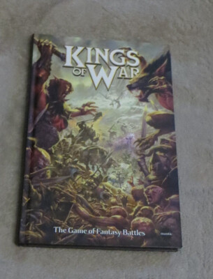 Mantic - MGKW01 - Kings of War 2nd Edition - HC Rulebook - Tabletop - engl.