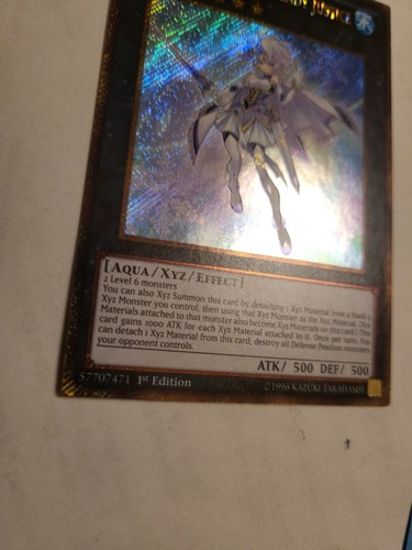 Yu-Gi-Oh! TCG Number 21: Frozen Lady Justice Premium Gold 1ST EDITION - Picture 3 of 6