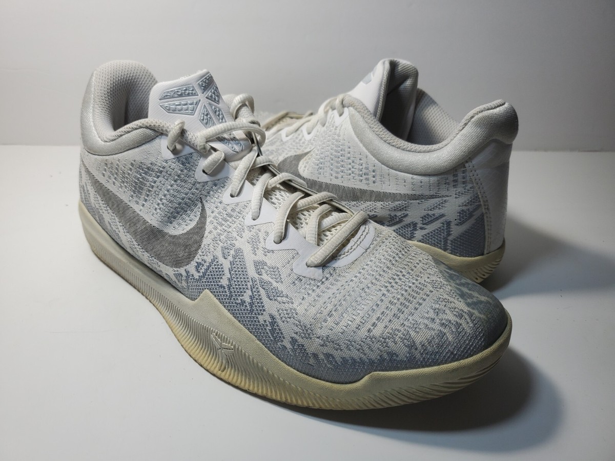 Nike Mamba Rage Pure Platinum Men's Kobe Bryant White 908972 Nike Mamba Rage Pure Platinum Men's Kobe Bryant White 908972