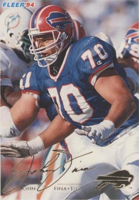 1994 Fleer John Fina #39 - 1 of 2