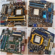 4x MAINBOARD/Motherboard FOXCONN ASUS Core Unlocker ASUS MSI