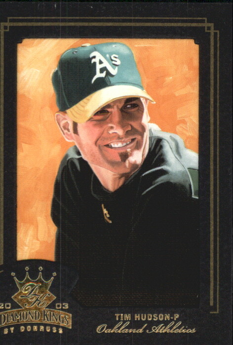 2003 (ATHLETICS) Diamond Kings Gold Foil #48 Tim Hudson/100