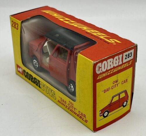 OSI "DAF-CITY" CAR - CORGI Toys Whizzwheels 283 - Mettoy Company 1970 - Neuf - Imagen 3 de 6