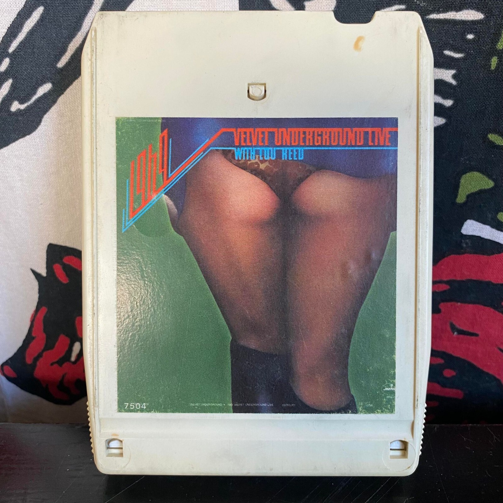 VTG 1969 Velvet Underground Highlights Live Lou Reed 8-Track Tape Punk Rock