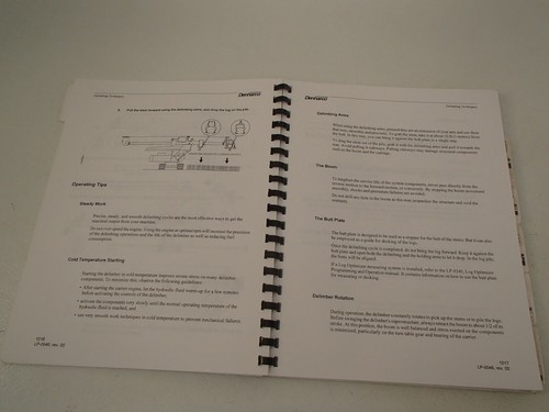 Denharco DMC4140 Boom Delimber Operation & Maintenance Manual - Picture 5 of 6