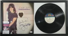 Joan Jett Signed Framed Bad Reputation Vinyl Record Display Autograph JSA COA