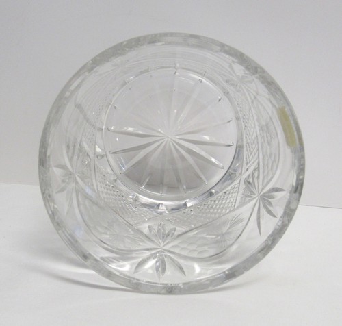 Vintage Lead Cut Crystal "Violetta" Cookie / Candy Jar - Etched Grapes - EUC - Picture 11 of 15