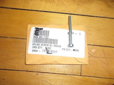 Stihl Spline Screw 9022-341-1120 OEM M5X58 #GM-J1C3 | eBay