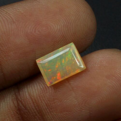 Ethiopian Opal Multi Fire Faceted Opal Welo Opal Cut Gemstone Semi Precious Cut - Picture 3 of 4