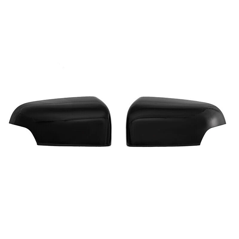 2x Gloss Black Side Rearview Mirror Cover Cap Clip-on For Ford Ranger 2015-2022 - Image 2 of 4