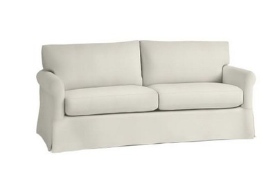 Pottery Barn York Grand Sofa Slipcover Roll Arm Bench Seat