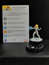 Invisible Woman 102 Chaos War Heroclix With Card
