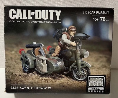 Mega Bloks Call Of Duty Sidecar Pursuit -Retired