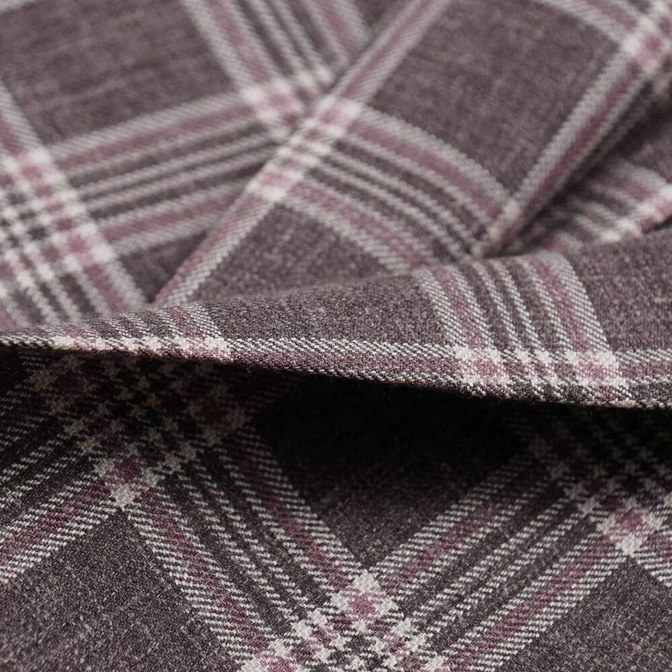 NUEVO CON ETIQUETAS $3495 D'AVENZA Abrigo deportivo de lana-seda-lino con parches de gamuza en el codo 40R Foto 3 de 4