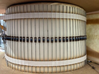 NOS 100 pcs. 10 Meg Ohm 1/4 Watt 10% Allen-Bradley Carbon Comp Resistors