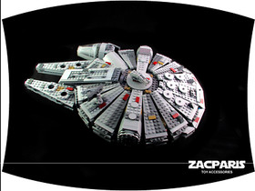 DISPLAY STAND for Star Wars Lego 75105 7965 Millennium falcon