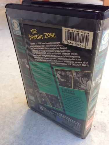 The Twilight Zone VHS volume 14 1993 The grave The last rites Sealed New - Picture 2 of 2